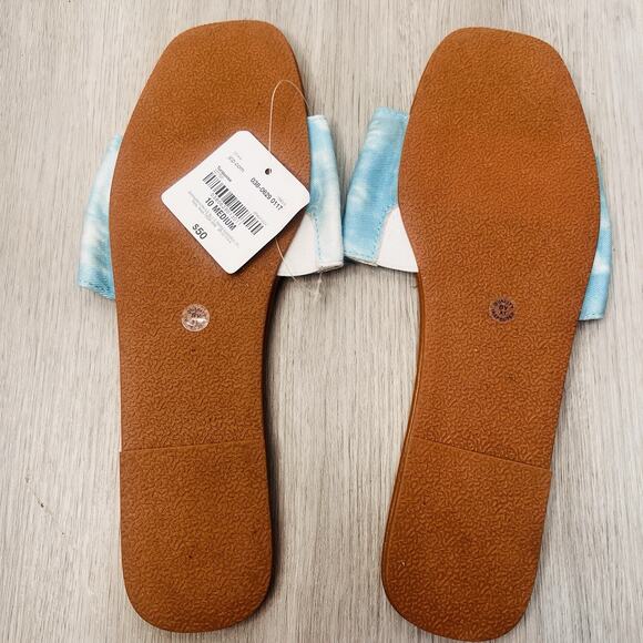 Arizona Blue Sandals Slides Cloud Color Size 10 - Picture 5 of 6